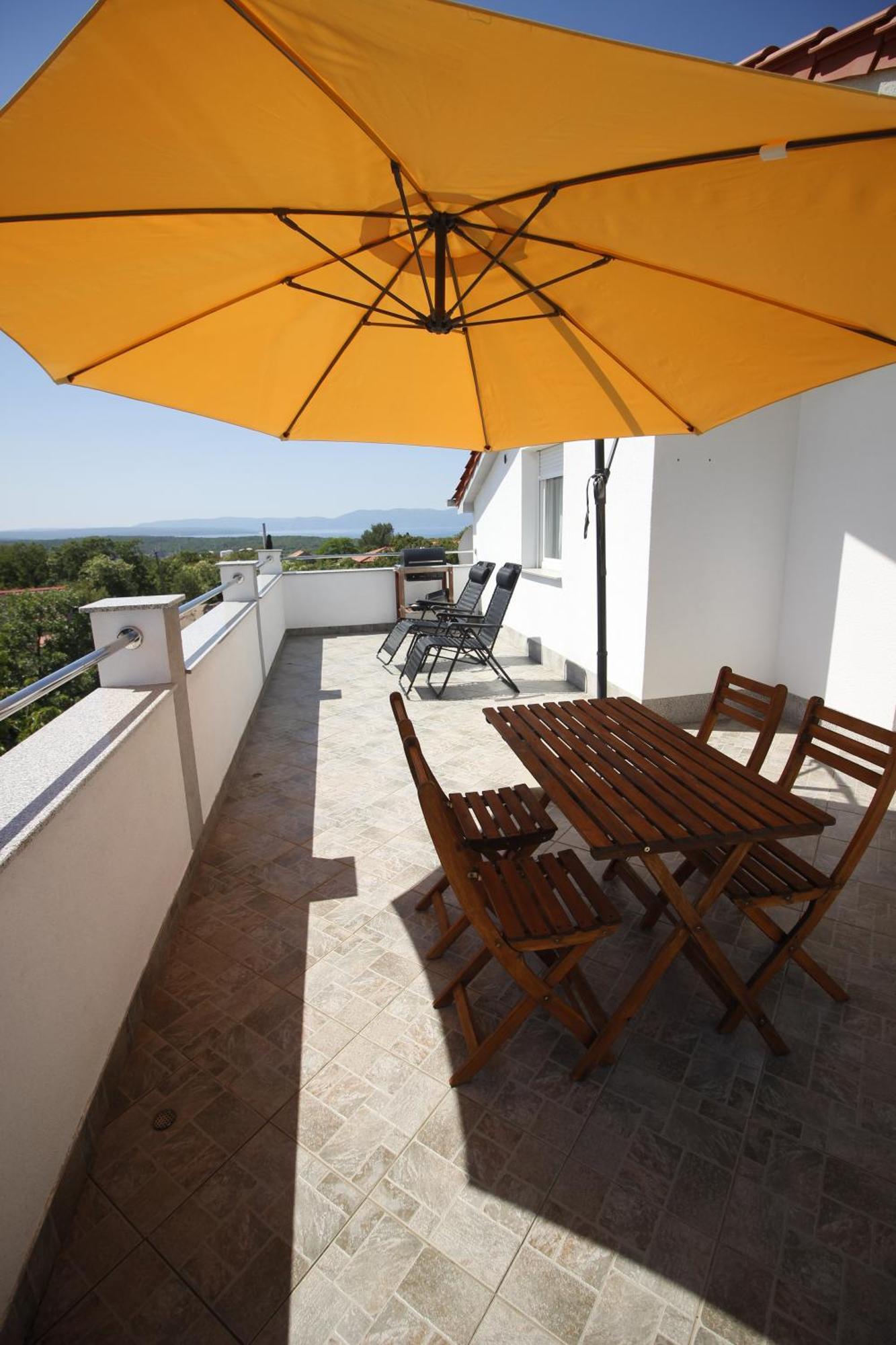 Apartment Castelmuschio Omišalj Exteriér fotografie
